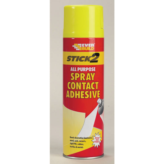 Everbuild Spray Contact Adhesive (500ml)